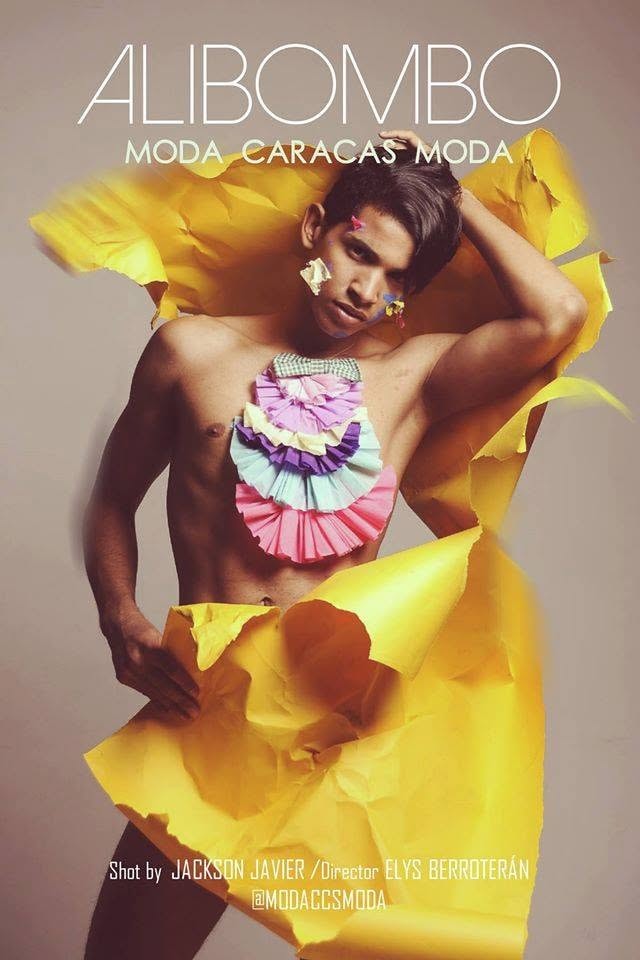 Joel Orasma Martinez — Alibombo Moda Caracas editorial in yellow