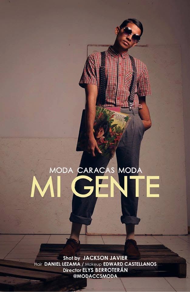 Joel Orasma Martinez — Mi Gente Moda solo editorial with vinyl record